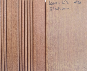 LAMES TERRASSE IPE 21X145 RAINURE